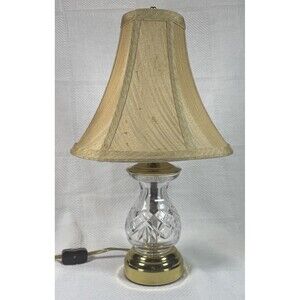 Vintage Electric Table Boudoir Lamp 13” Tall w/ Shade
